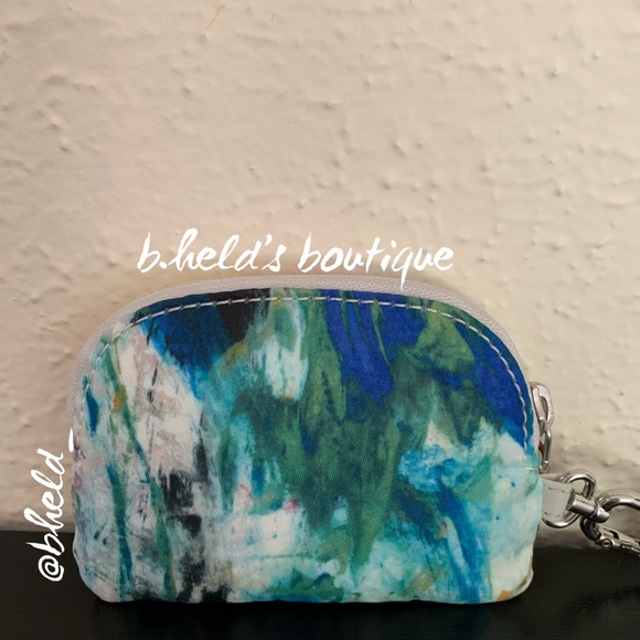 lululemon Dual Pouch Wristlet in No Limits White Multi/Vapor One Size New NWT - Picture 3 of 16